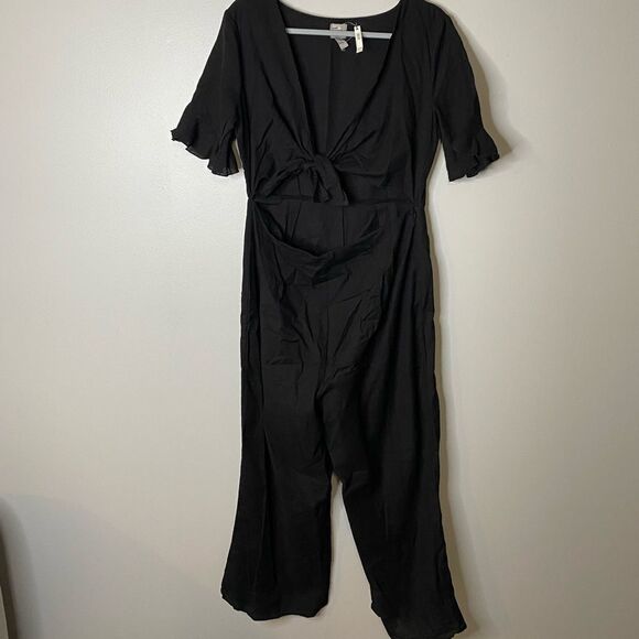ASOS Design Tie bodice Jumpsuit NWT - Picture 1 of 4